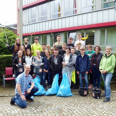 Gymnasium Mariannhiller Missionare Umweltaktion Wandertag