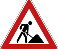 Bild vergrößern: Verkehrszeichen Baustelle