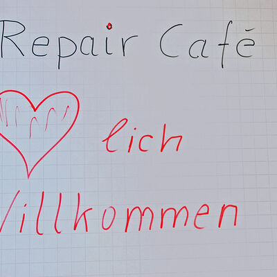 Repair Café Willkommen