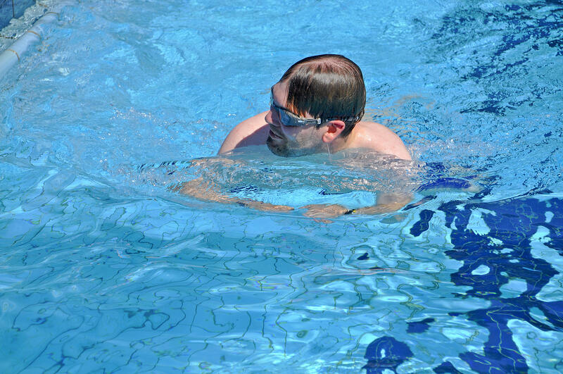 Bild vergrößern: 50-Stunden-Schwimmen DLRG Reken