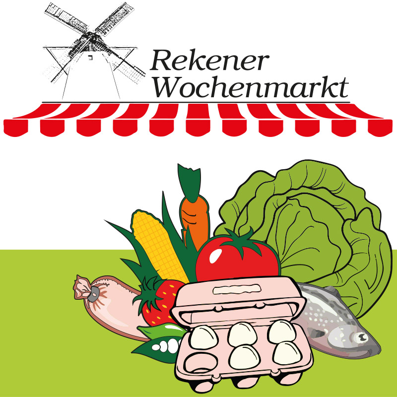 Bild vergrößern: Logo Wochenmarkt quadratisch